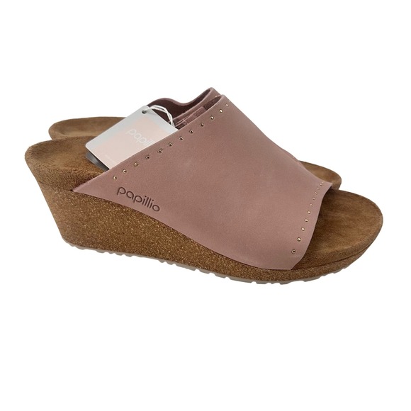 Birkenstock‎ Papillio Namica Rivet Womens Wedge Heel Sandal 49 - Picture 1 of 6